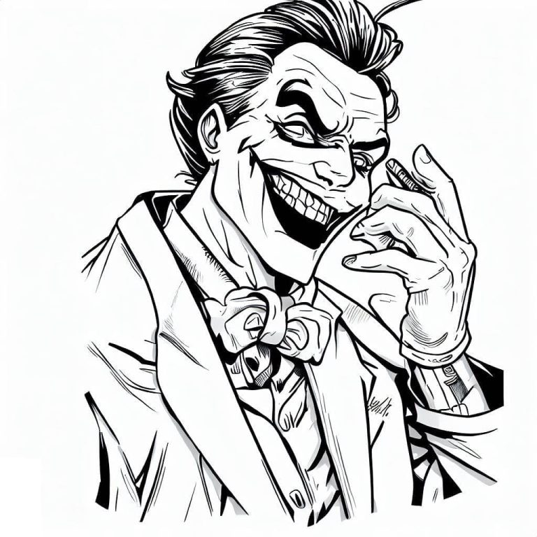 Tô màu Ác Ma Joker