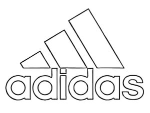 Tô màu Adidas Logo
