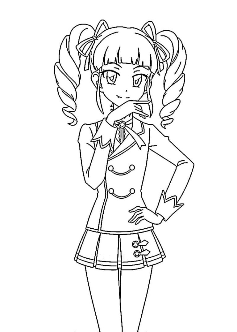 Tô màu Anime Girl Ngầu và Đẹp