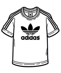 Tô màu Áo Adidas