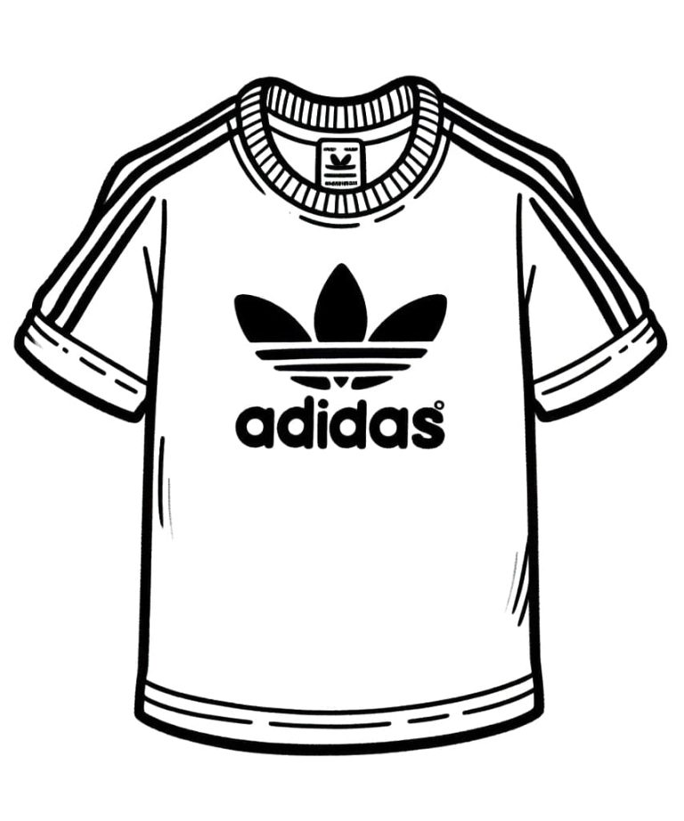 Tô màu Áo Adidas
