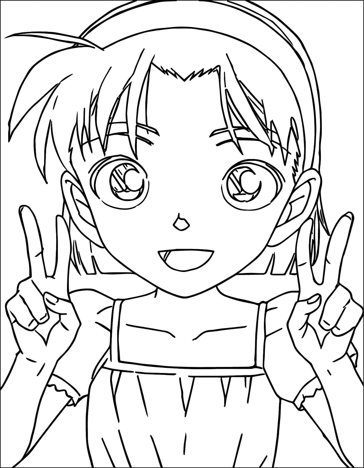 Tô màu Ayumi Yoshida Cute