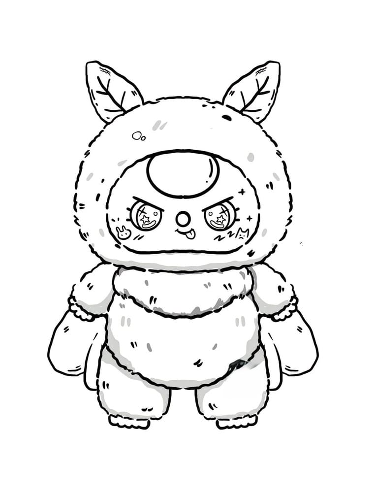 Tô màu Baby Three Cute Nhất