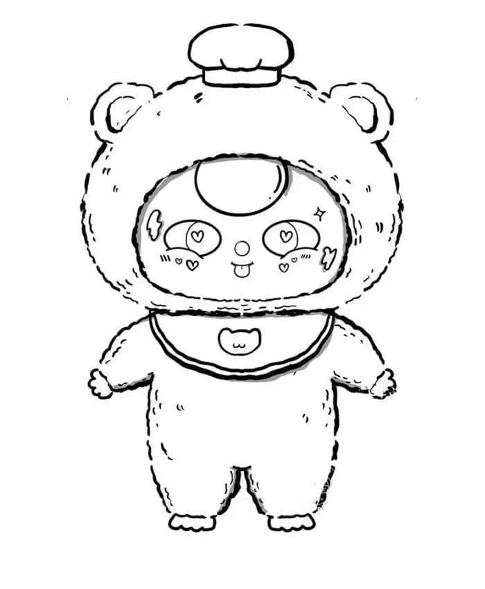 Tô màu Baby Three Vui Vẻ