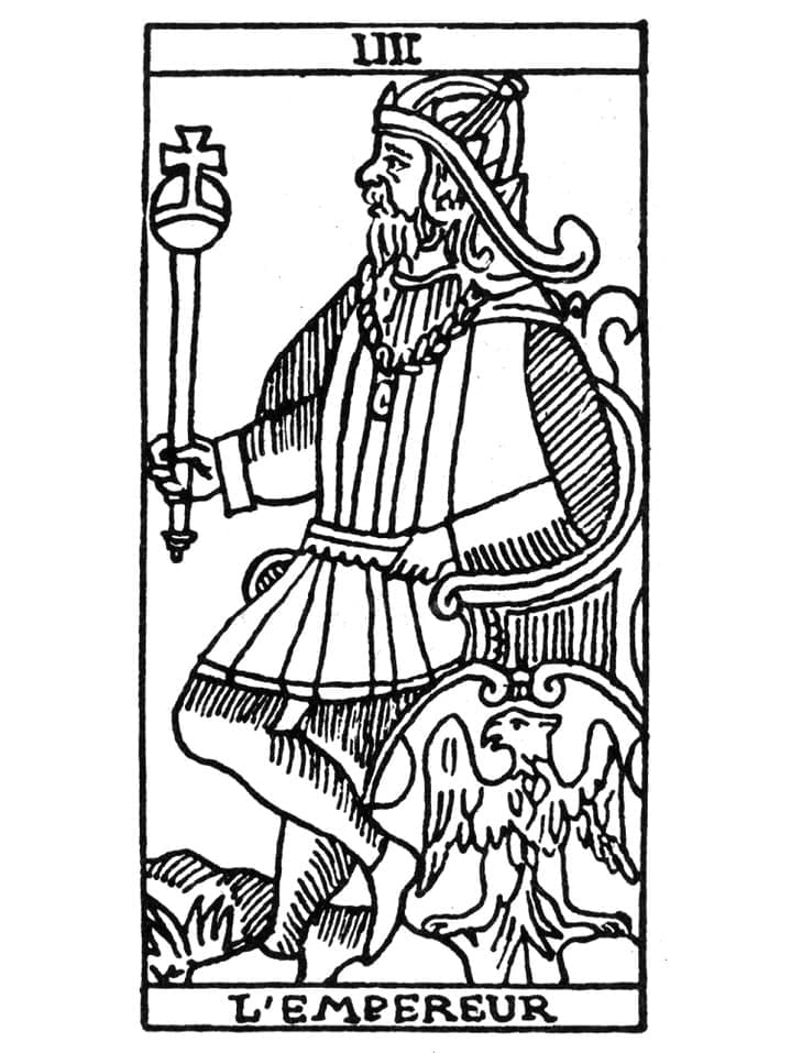 Tô màu Bài Tarot Bói Toán