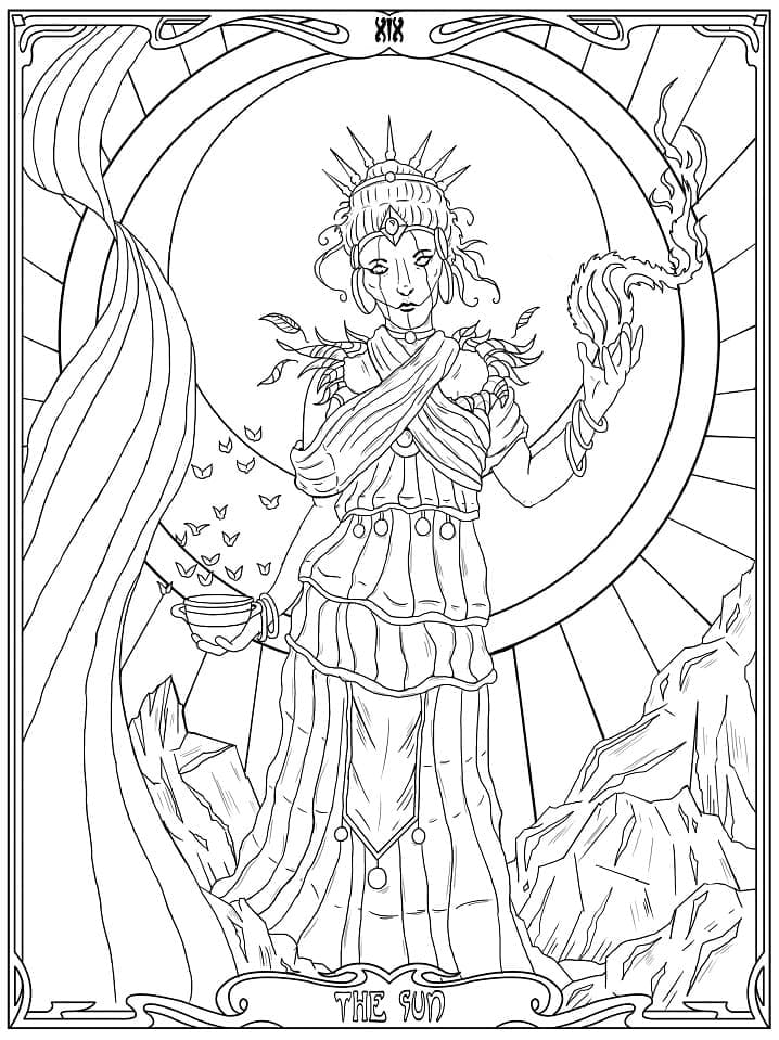 Tô Màu Bài Tarot