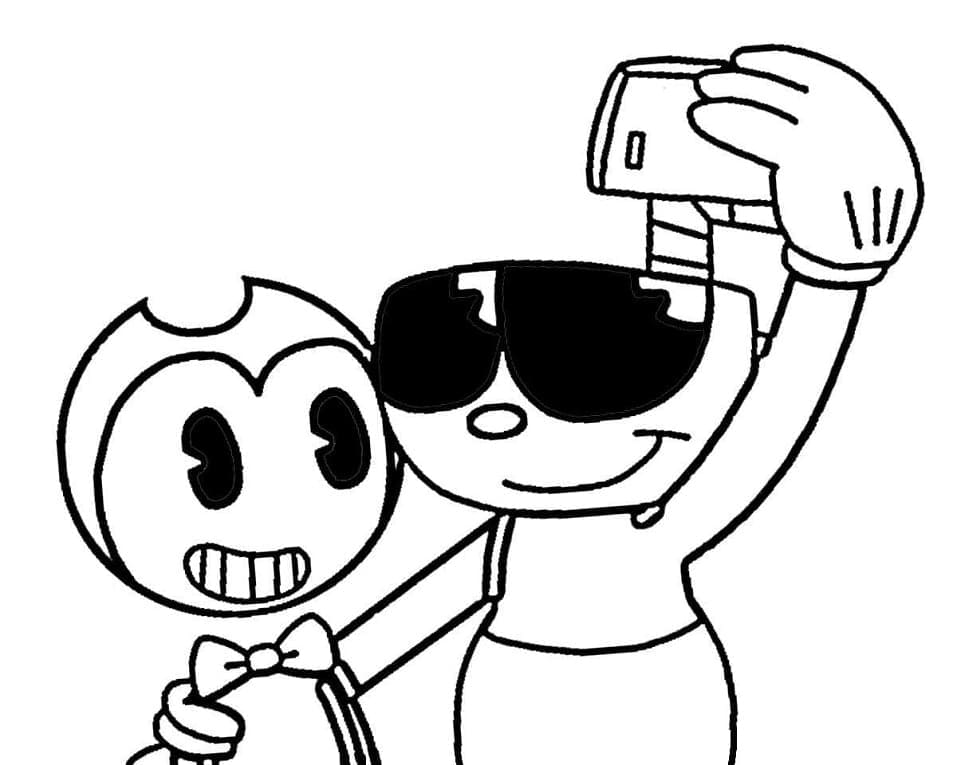 Tô màu Bendy Và Cuphead