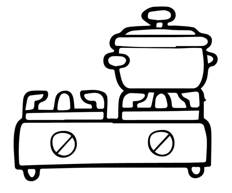 Tô màu Bếp Ga Gia Đình