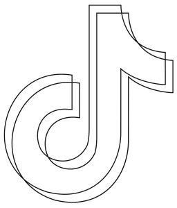 Tô màu Biểu Tượng Tiktok