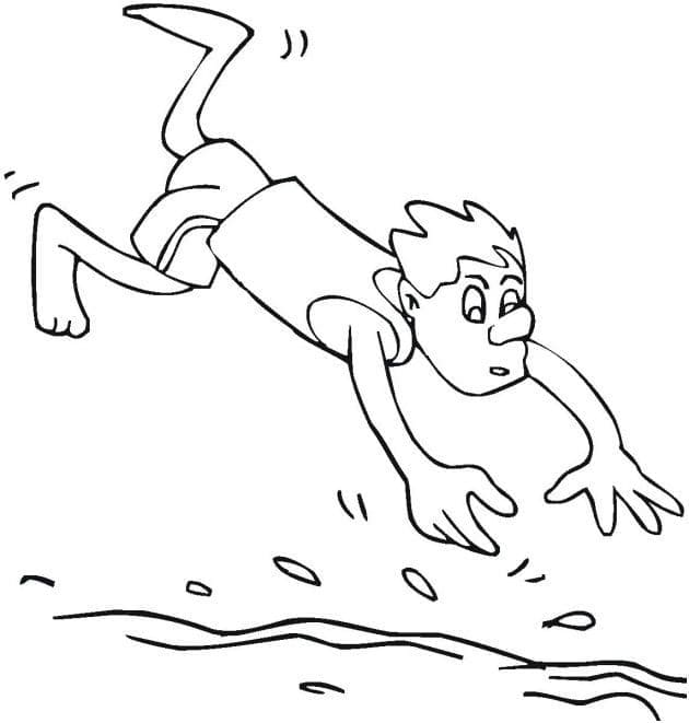 Tô màu Bơi Lội (2)