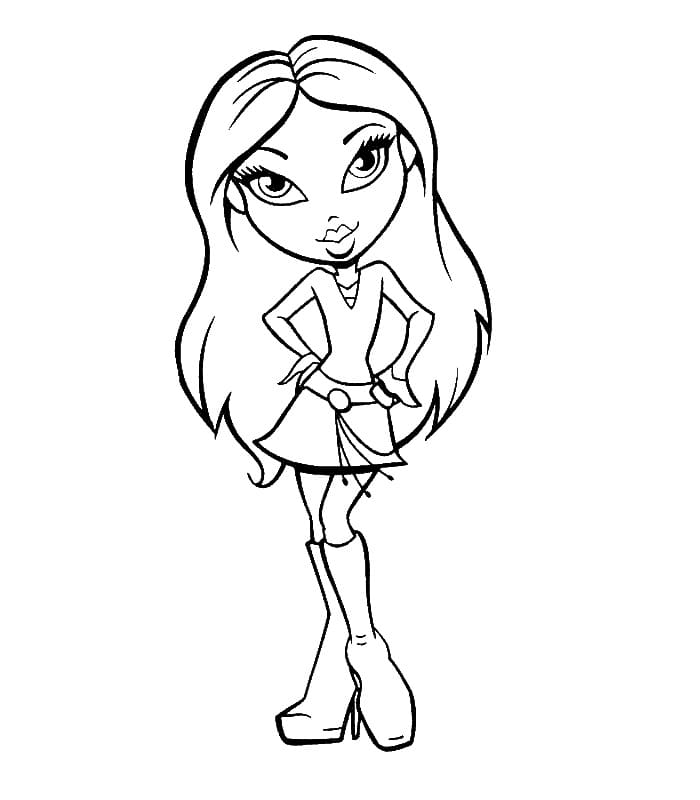Tô màu Bratz Cute