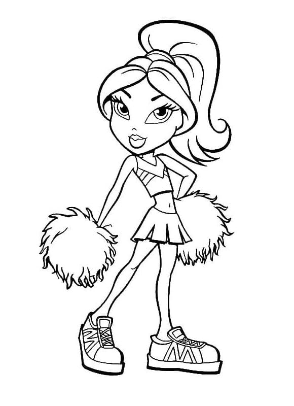 Tô màu Bratz Xinh Xắn