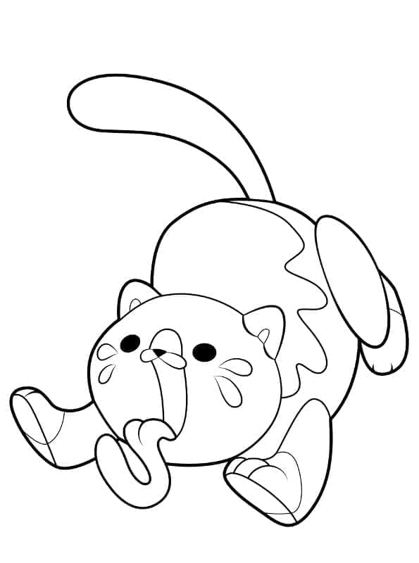 Tô màu Candy Cat Trong Poppy Playtime