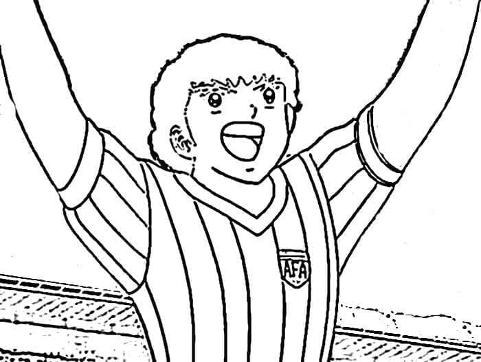 Tô màu Captain Tsubasa 2