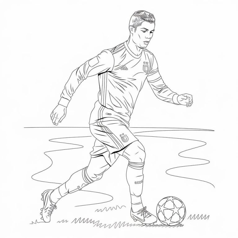 Tô Màu Cristiano Ronaldo