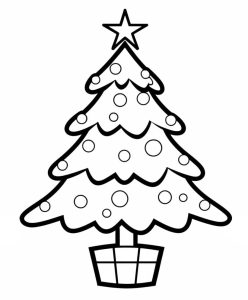 Tô màu Cây Thông Noel Tuyệt Vời
