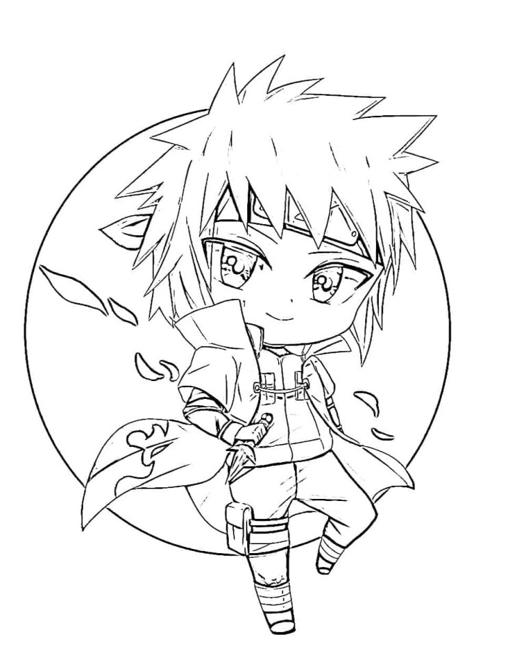 Tô màu Chibi Minato