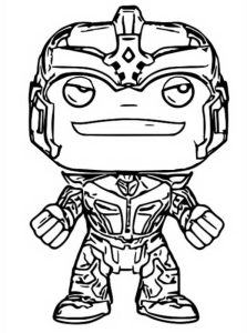 Tô màu Chibi Thanos
