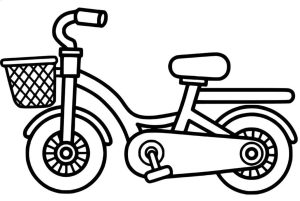 Tô màu Chiếc Xe Đạp Điện