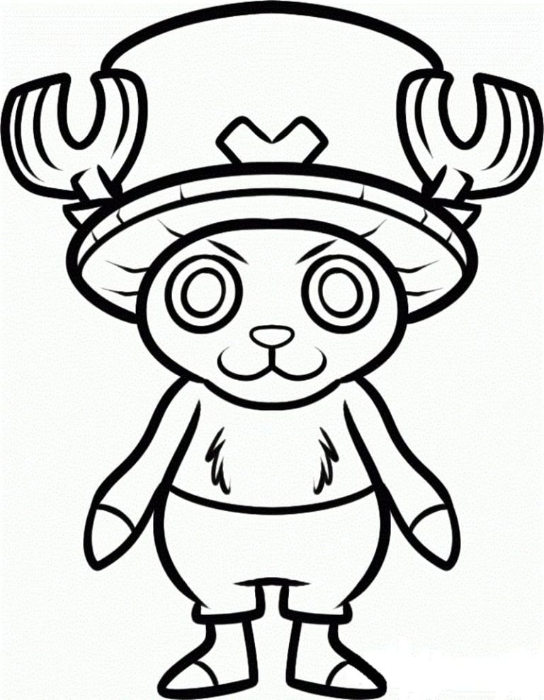 Tô màu Chopper Cute