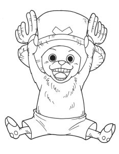 Tô màu Chopper Dễ Thương