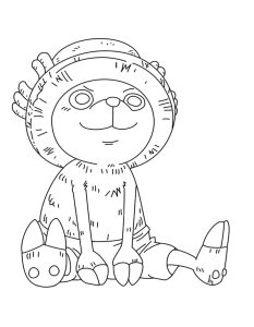 Tô màu Chopper Mỉm Cười