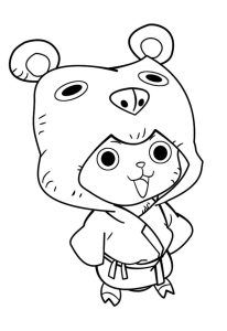 Tô màu Chopper Nhỏ Bé