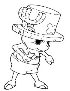 Tô màu Chopper Trong Anime One Piece