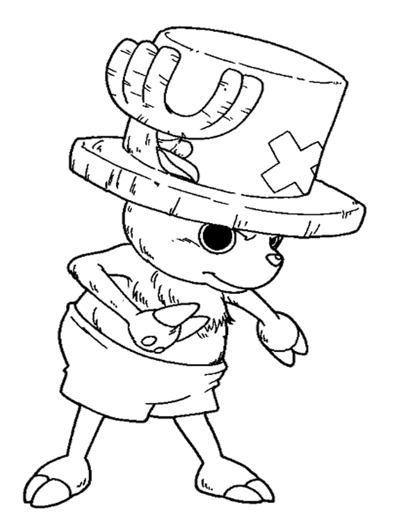Tô màu Chopper Trong Anime One Piece