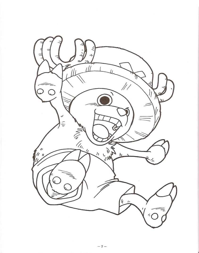 Tô màu Chopper Vui Mừng