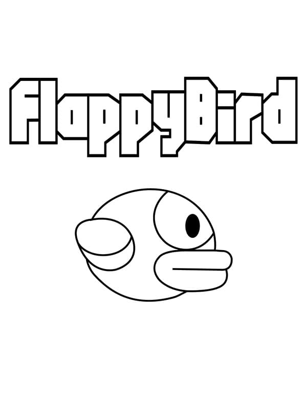 Tô màu Chú Chim Flappy Bird