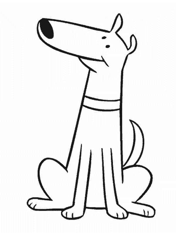 Tô màu Chú Chó Trong Phim Clifford