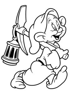 Tô màu Chú Lùn Dopey
