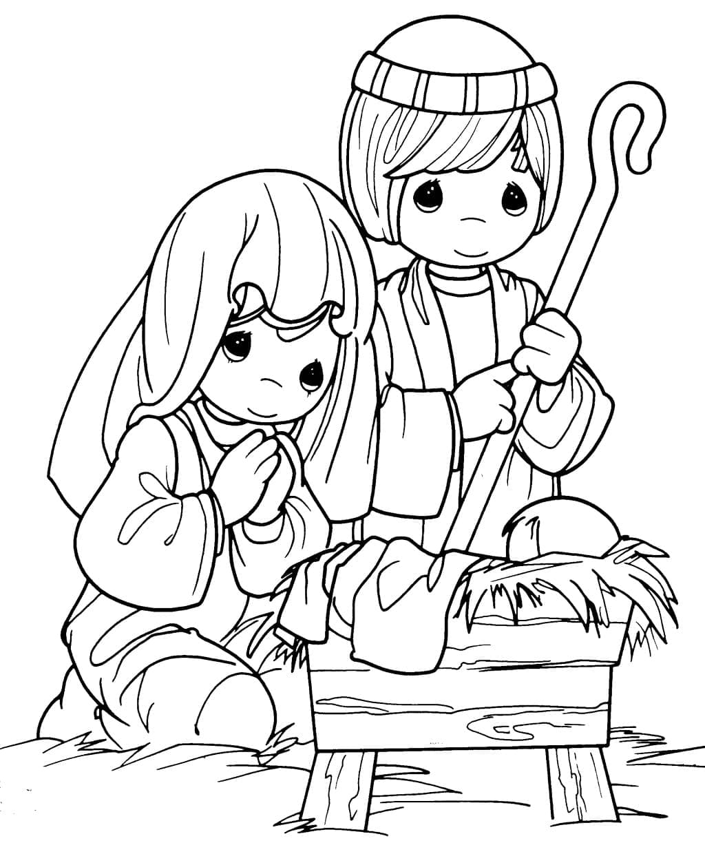 Tô màu Chúa Giáng Sinh (2)