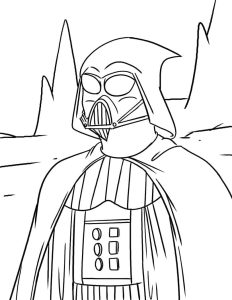 Tô màu Chúa Tể Darth Vader