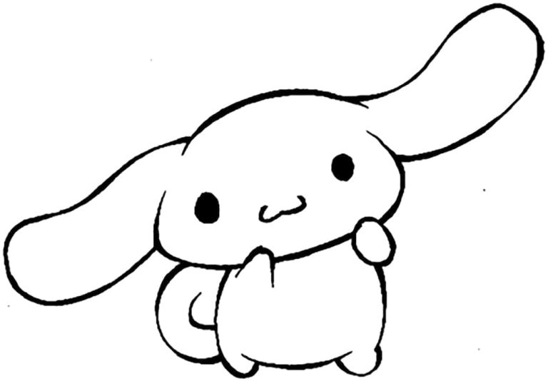 Tô màu Cinnamoroll Cute Nhất