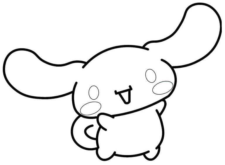 Tô màu Cinnamoroll Vui Vẻ