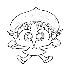 Tô màu Cô Bé Miko