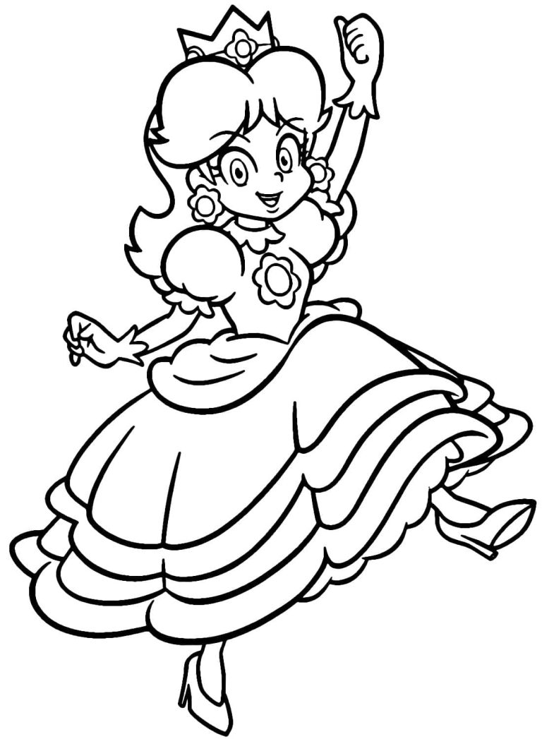 Tô Màu Công Chúa Daisy