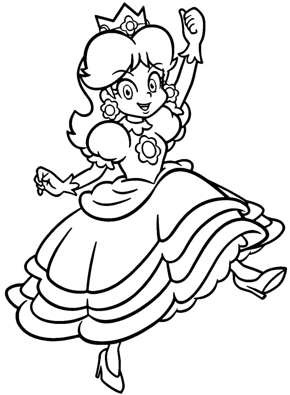 Tô Màu Công Chúa Daisy