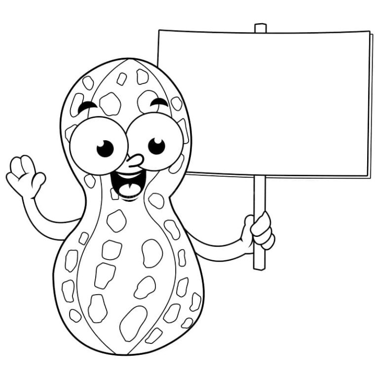 Tô màu Củ Lạc Vui Nhộn