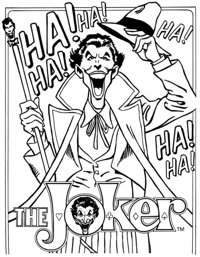 Tô màu DC Joker