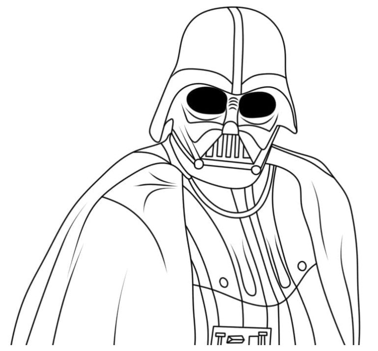Tô màu Darth Vader Độc Ác