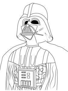 Tô màu Darth Vader Phản Diện