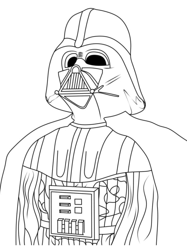 Tô màu Darth Vader Phản Diện