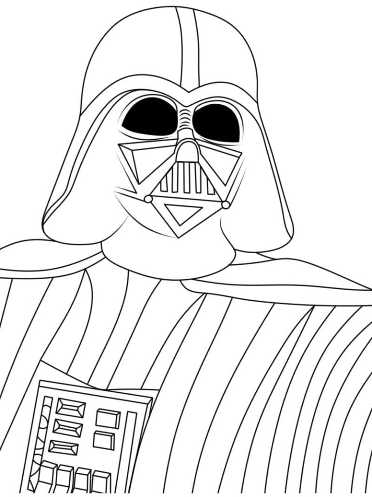Tô màu Darth Vader Rất Ngầu