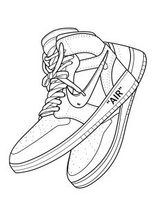 Tô màu Đôi Giày Nike