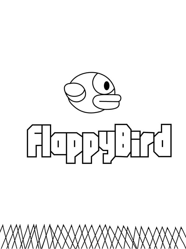 Tô màu Flappy Bird Vui Nhộn