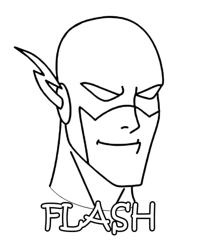 Tô màu Flash Cười