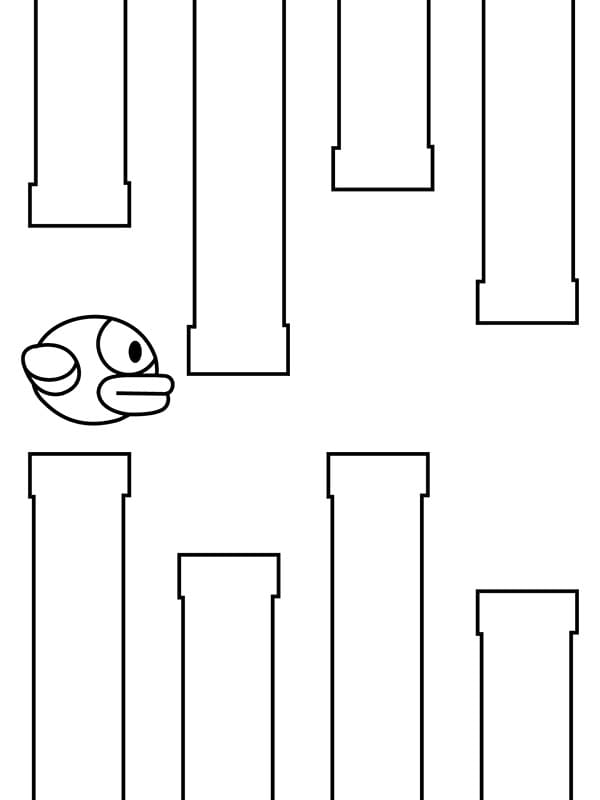 Tô màu Game Flappy Bird